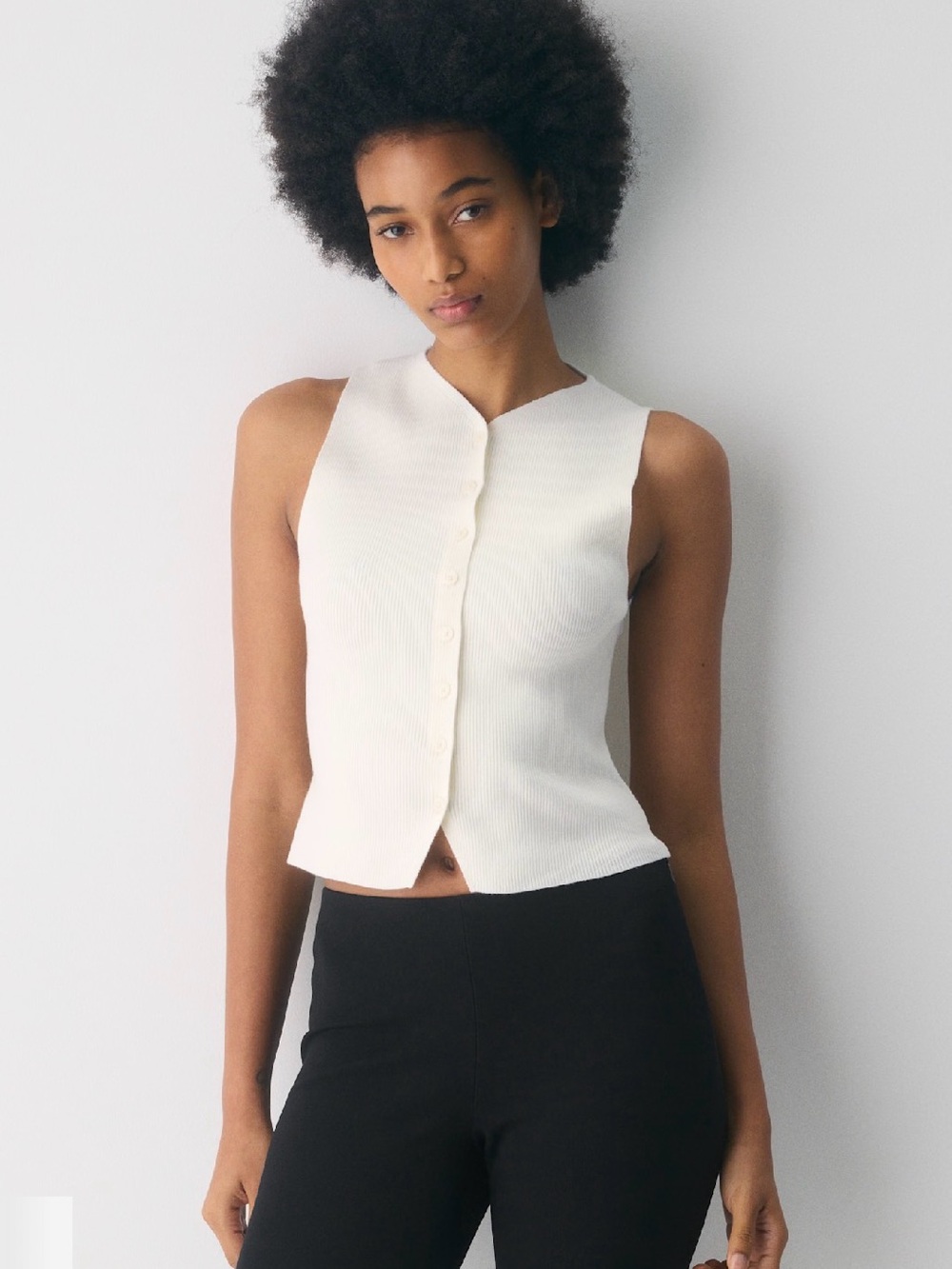Aritzia Wilfred Croquet Sweater Vest - Wonder Yarn